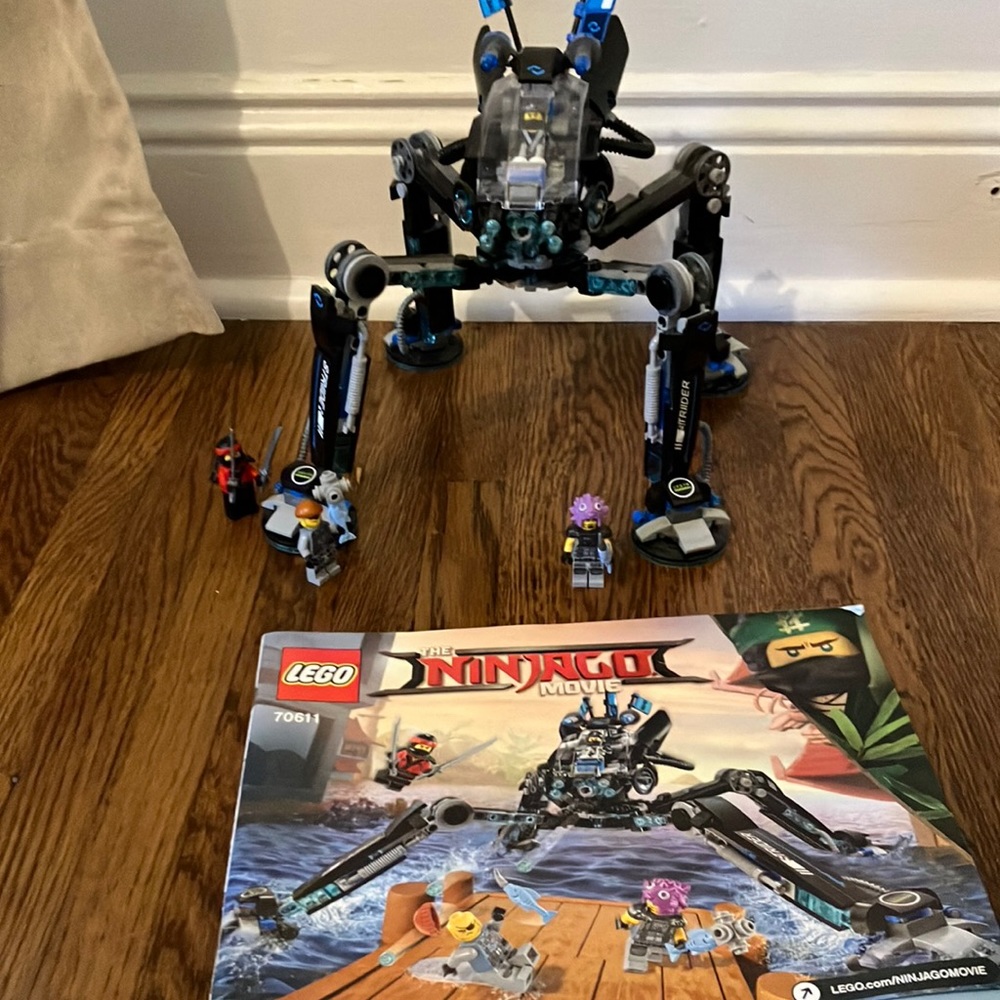 Lego Ninjago Water Strider Prebuilt with instructions